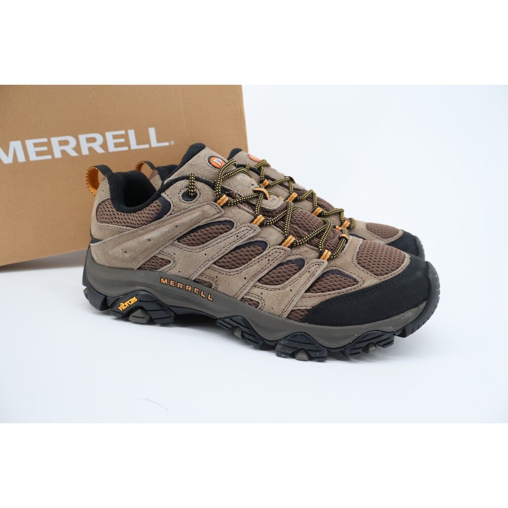 Merrell Moab 3 Hiking Shoe Men's 9.5 Walnut Vibram Sole J035893 New In Box
